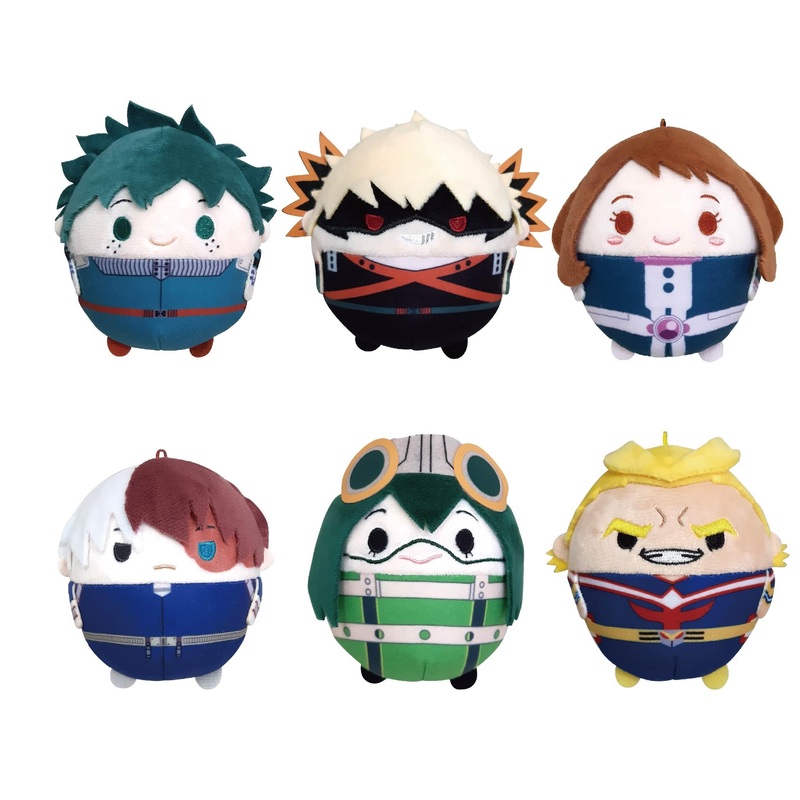 Max Limited My Hero Academia Fuwakororin Mascot Plush Complete Set Japan Official