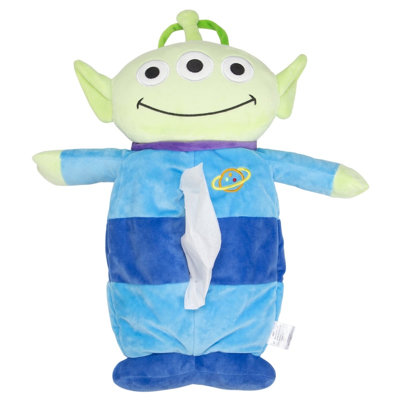 Moripilo Toy Story Alien Tissue Case Green 45cm Wall & Car Plush Cover
