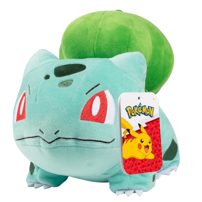 Pokemon Bulbasaur Plush Toy 8 Inch Soft Animal for Kids Ages 2 and Up