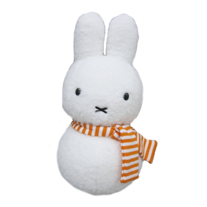 Sekiguchi Miffy Snowman Plush Toy S Size Soft Cuddly Stuffed Animal