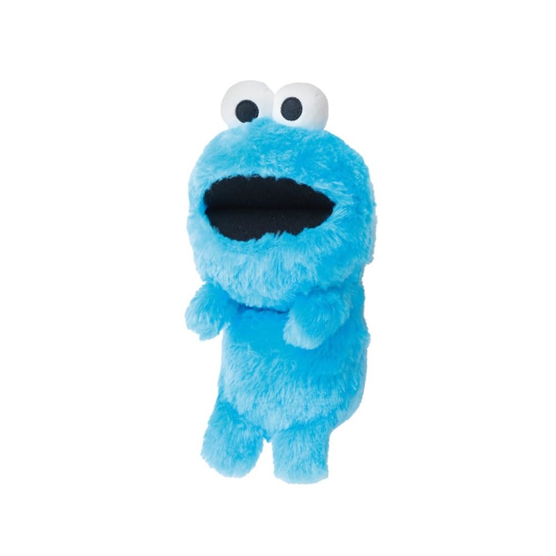 Bandai Sesame Street Plush Cookie Monster Toy for Kids