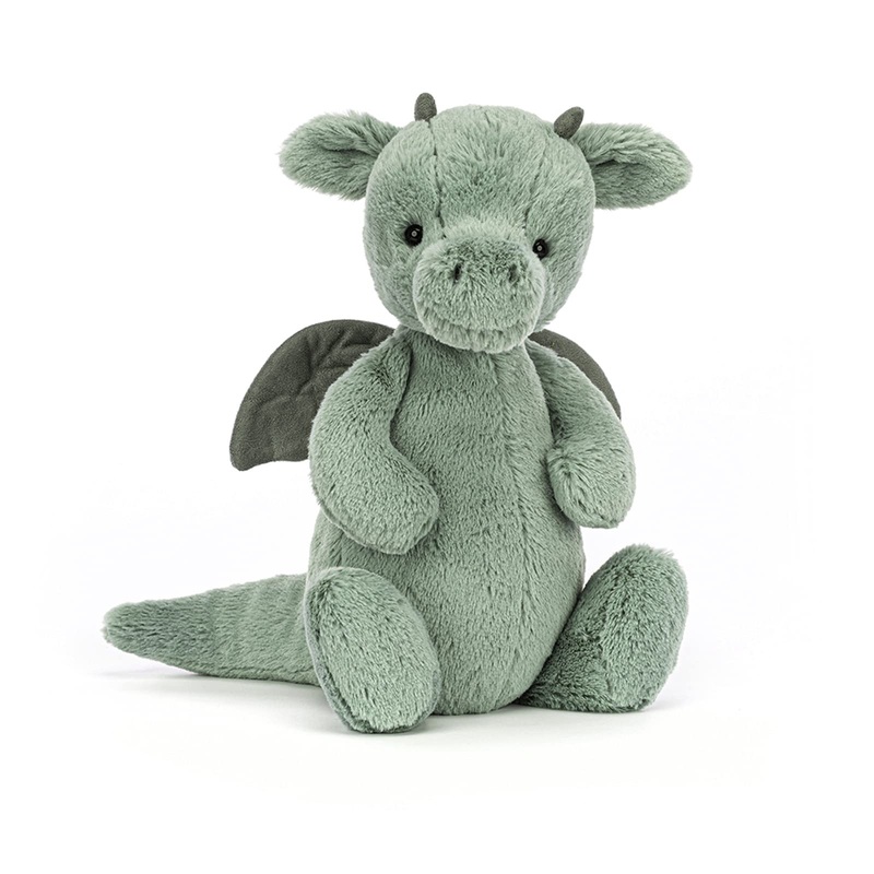 Jelly Cat Bashful Dragon Medium Plush Soft Cuddly Toy for Kids