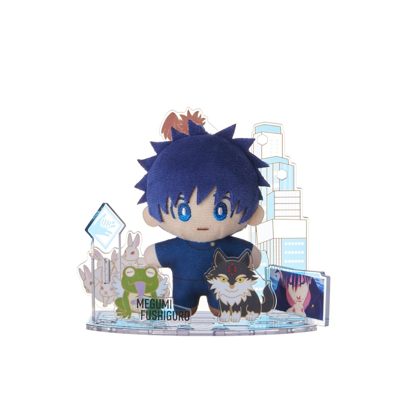 Sega Fave Jujutsu Kaisen Megumi Fushiguro Acrylic Plush Toy