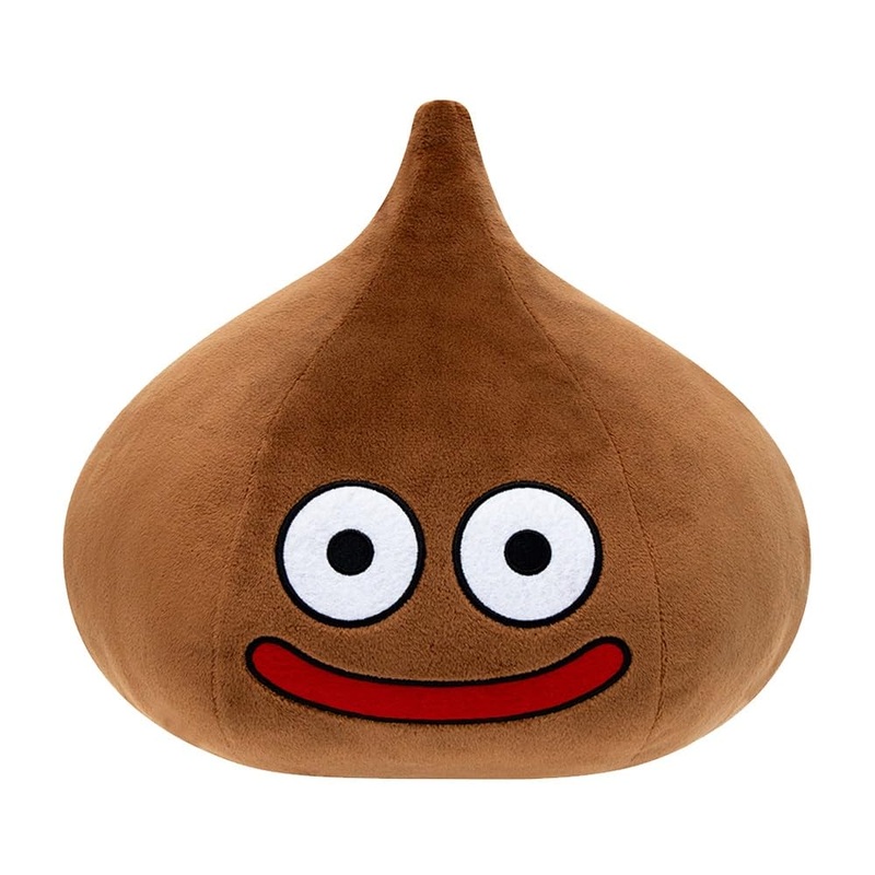 Square Enix Dragon Quest Smile Slime Plush L Chocolate Slime Toy