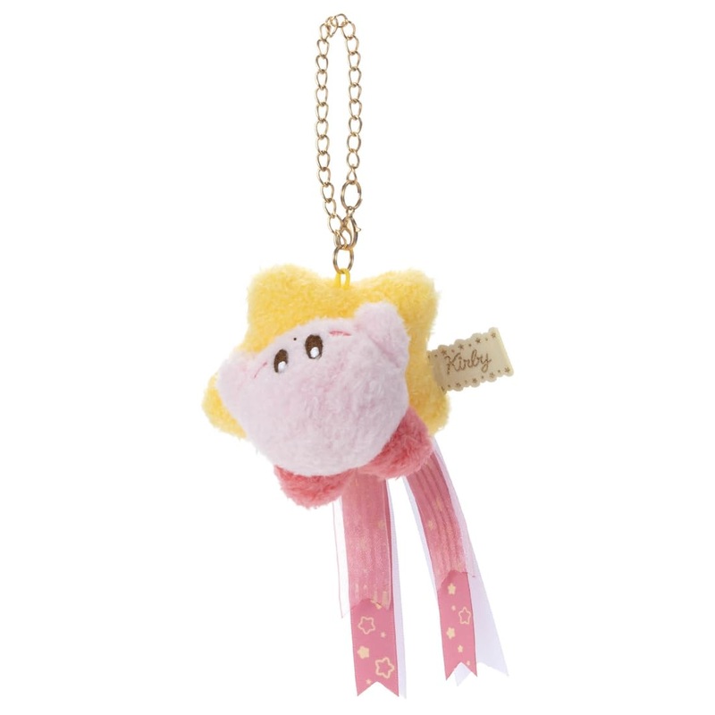 Takaratomy Arts Kirby Warp Star Strap Plush Toy 17cm Wide