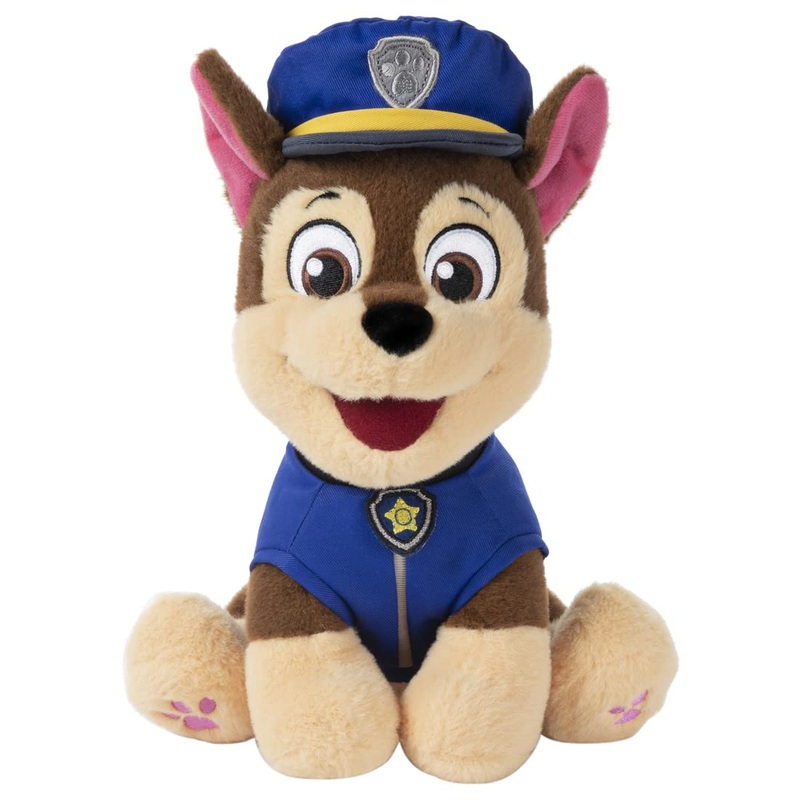 Takaratomy Arts Paw Patrol Chase Plush Toy 26cm Soft Plush for Kids