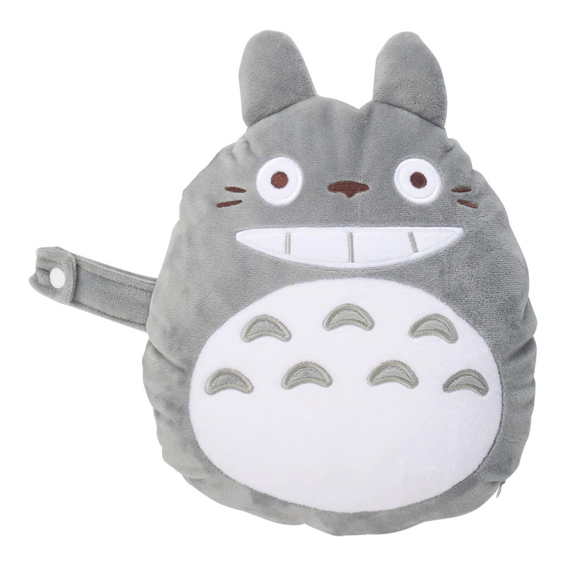 Marushin Hooded Neck Pillow Japan Ghibli My Neighbor Totoro Large Reversible 1145016600
