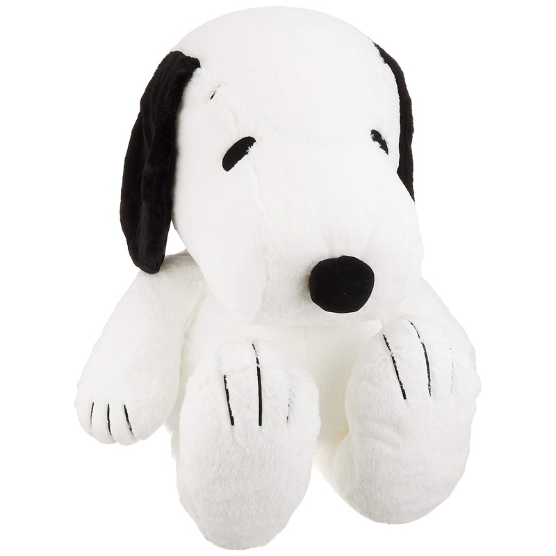 Nakajima Corporation Plush Doll Hug Snoopy Black 2L Japanese Snoopy Plush Doll