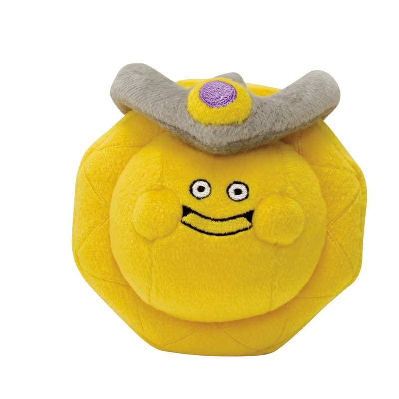 Square Enix Dragon Quest Smile Slime Plush Toy Golden Slime S Size
