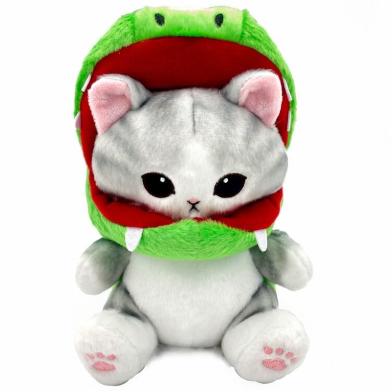 Sun Arrow Mofusand Potetama Gray Crocodile Cat Plush Toy 941136 Instagram