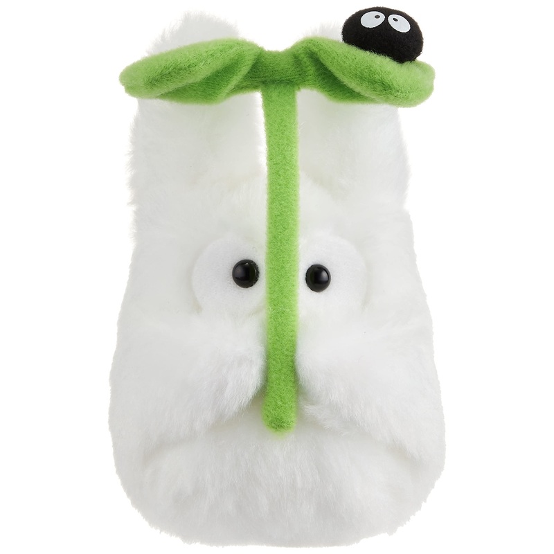 Sun Arrow Studio Ghibli Totoro Fluffy Beanbag M Small Kurosuke - Made In Japan