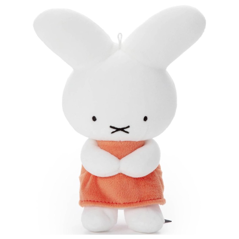 Takaratomy Arts Bruna Miffy Plush 15cm Washable Beans Collection Toy 70th Design