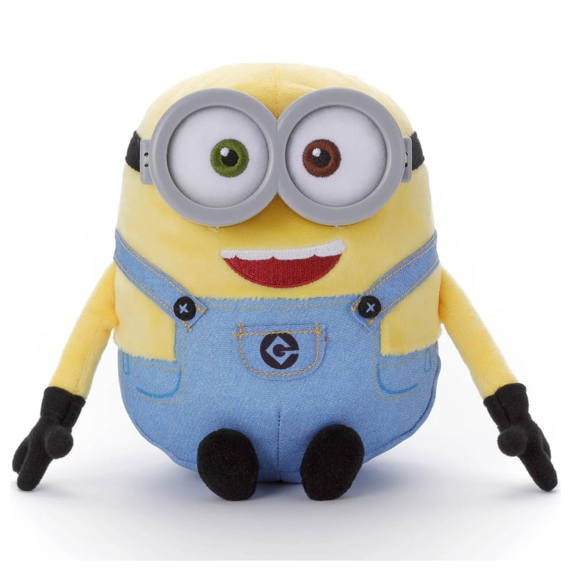 Takaratomy Arts Minions S Bob Plush Toy 18cm - Soft & Cuddly Companion