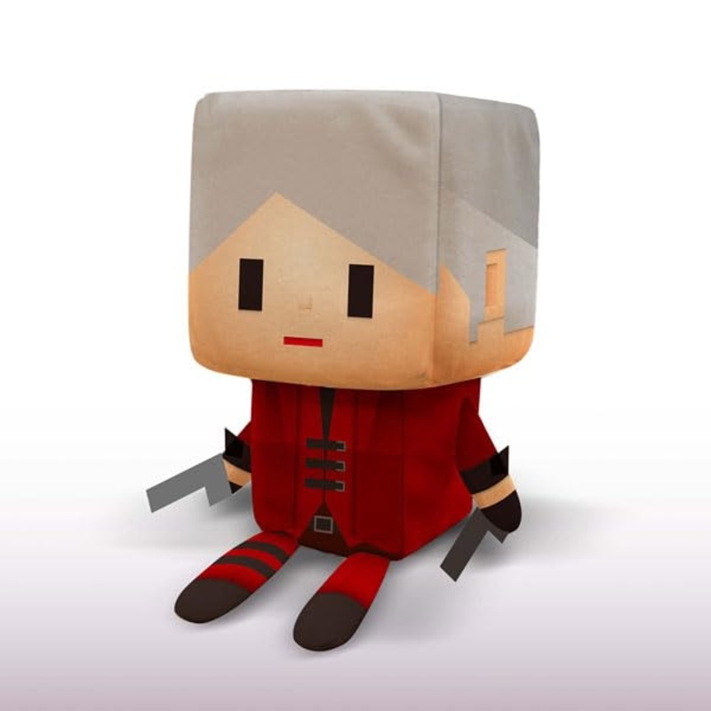 Capcom Devil May Cry Dante Japan Stuffed Toy H160Xw80Xd80Mm Polyester Cotton