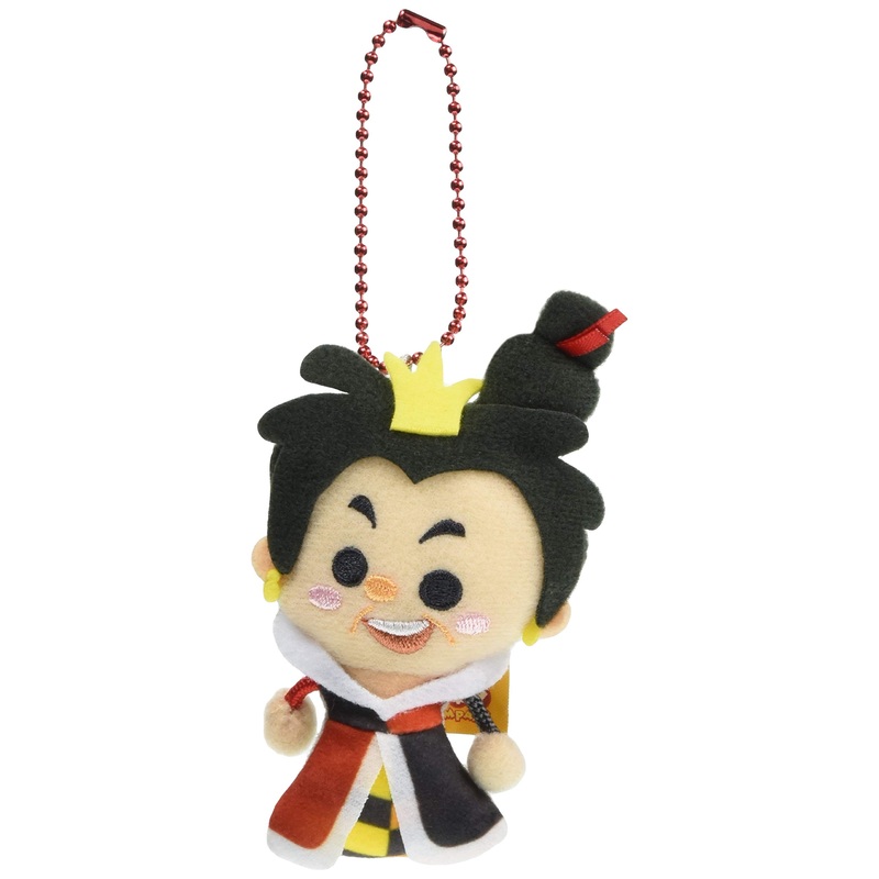 Disney Character Toy Company With Cleaner Ball Chain Mascot Queen Of Hearts Height Approx. 10Cm