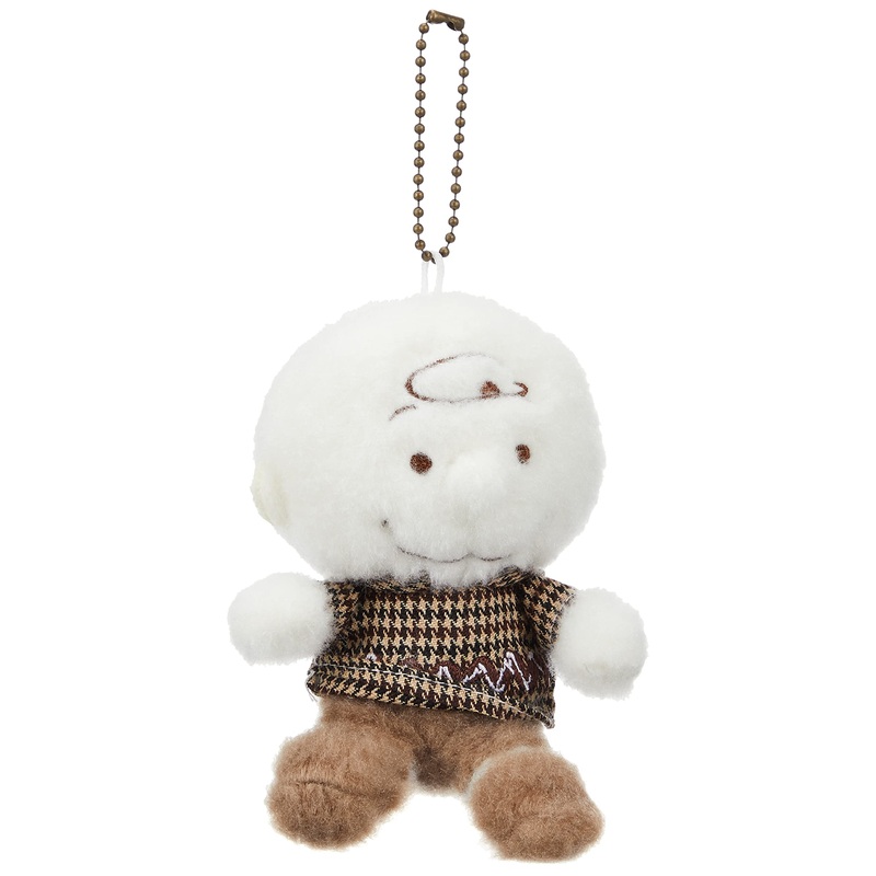 NAKAJIMA Snoopy Choco Check Mascot Charlie Brown
