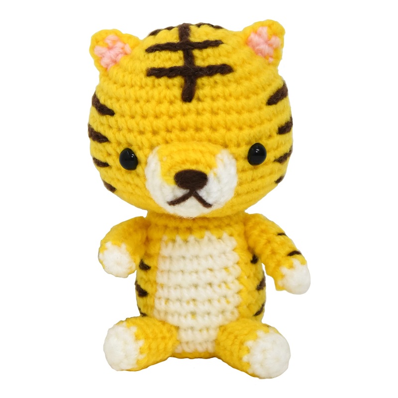 Naska Tiger Jiro Mi-18 Amigurumi Kit - Japanese Crafts