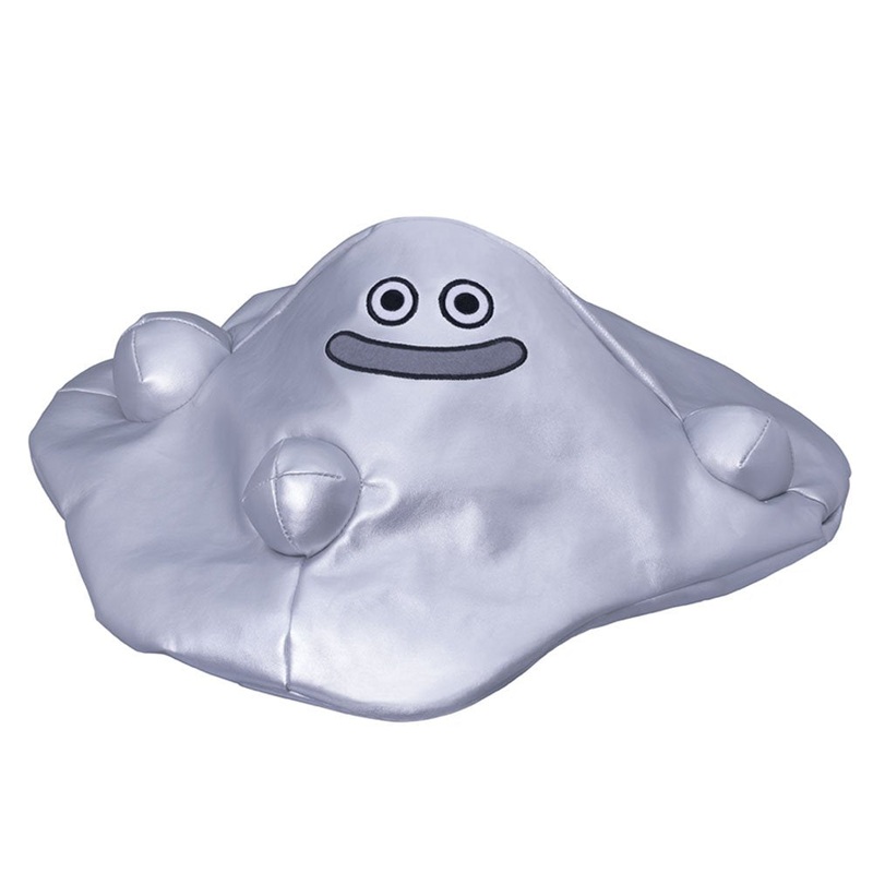 Square Enix Dragon Quest Smile Slime Stuffed Toy Hagure Metal L Japanese Stuffed Toys