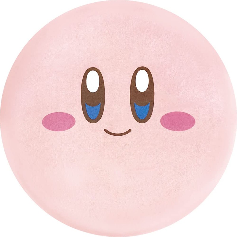 T&S Factory Kirby Face Memory Foam Cushion 40Xd4.5Cm Japan Hk-5529147Kf