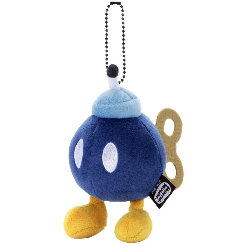 TAKARA TOMY A.R.T.S Mocchi Ball Chain Mascot Mario Kart Bob-Omb