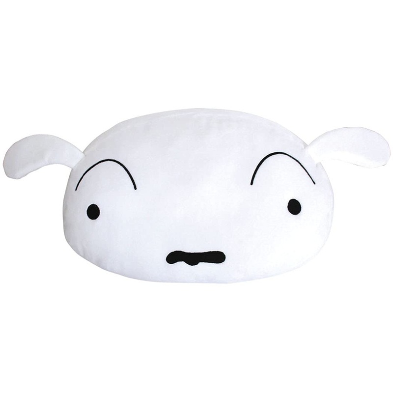 TS Factory Mochi Mochi Face Cushion Crayon Shin-Chan White 16.5 X 30 X 48 Cm Ks-5529011Si