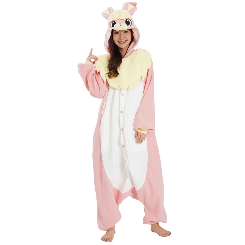 Sazac Southwark Rabbit Kigurumi Fleece 2933 Pink