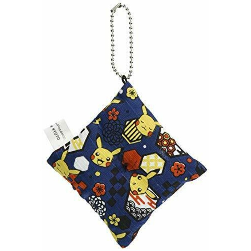 Pokemon Kirie Series Yuzen Cushion Mascot Pikachu Anime Toy