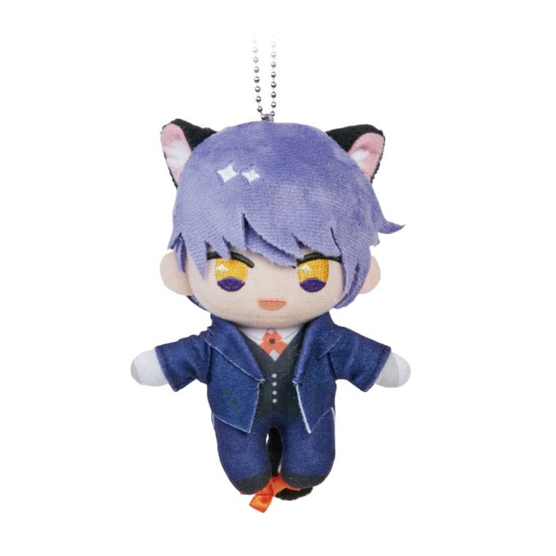 Obey Me! Leviathan Plush Mascot Kuroneko Shitsuji Kissa Eimo