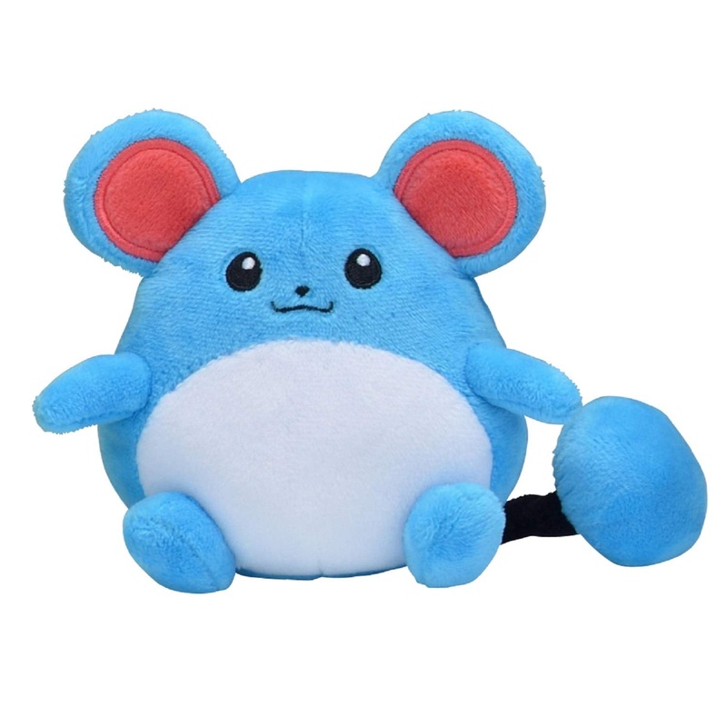 POKEMON CENTER ORIGINAL -  Plush Doll Pokemon Fit Marill