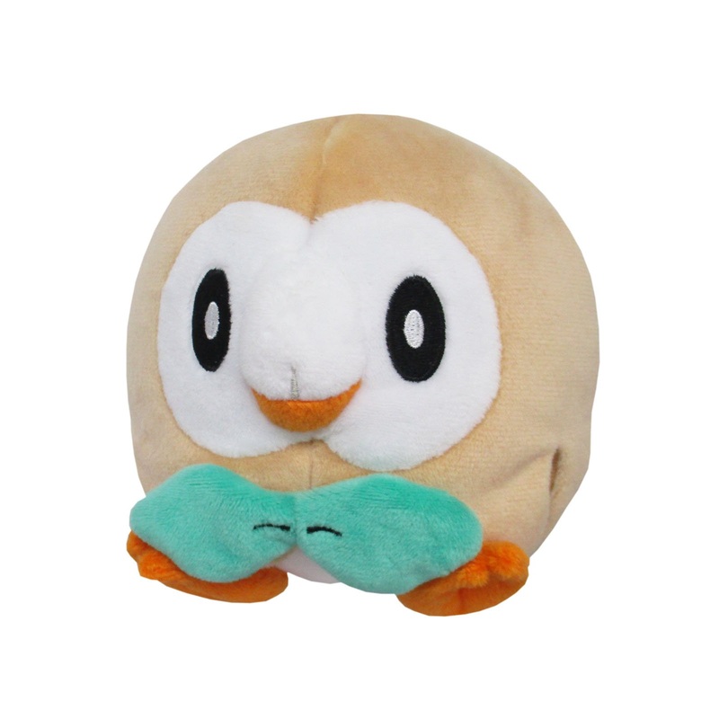 SAN-EI Plush Doll Pokemon All Star Collection Plush: Rowlet [Small] Tjn