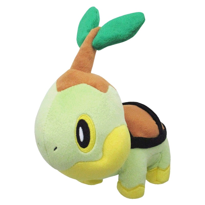 SAN-EI Pp87 Pokemon Plush Doll All Star Collection Turtwig Naetle S Tjn