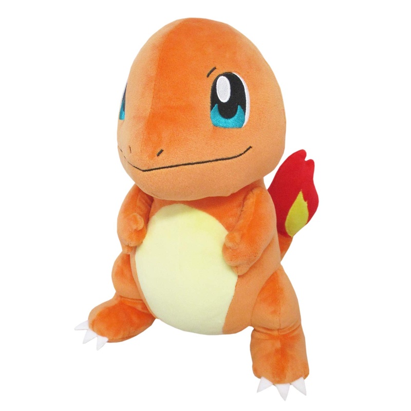Sanei Boeki Japan Pokemon All Star Collection Charmander Plush (W18Xd26Xh29Cm) Pp119