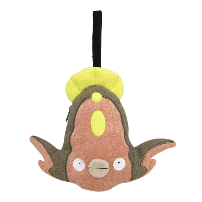 Sanei Boeki Pokemon Zipper Pouch Stunfish Plush 21x5x17cm