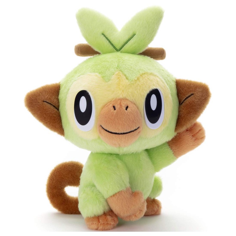 TAKARA TOMY A.R.T.S I Choose You! Pokemon Get Plush Doll Grookey