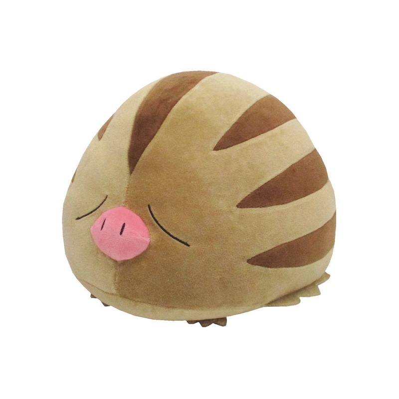 SAN-EI Pokemon Mochifuwa Cushion Plush Doll Swinub