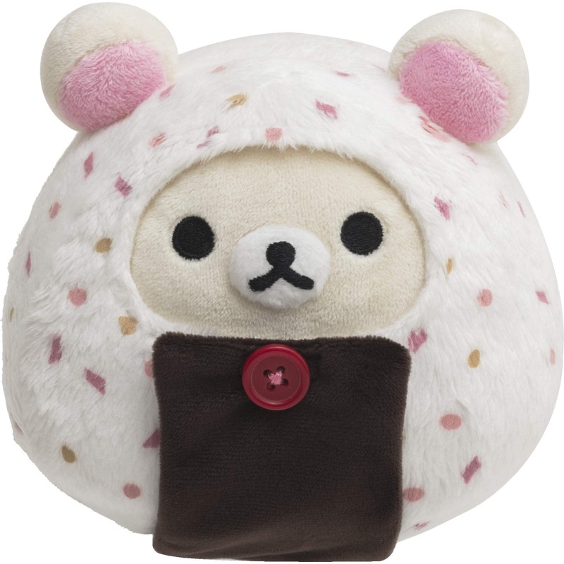 SAN-X Korilakkuma Plush Furikake Onigiri