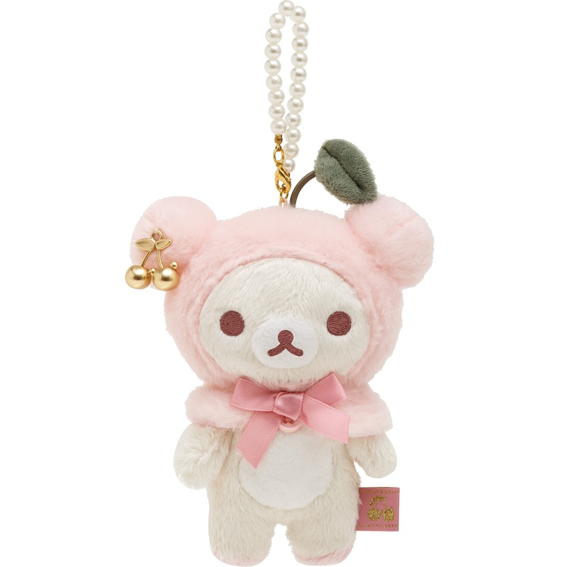 San-X Rilakkuma Jewel Cherry Hanging Plush Mf70501