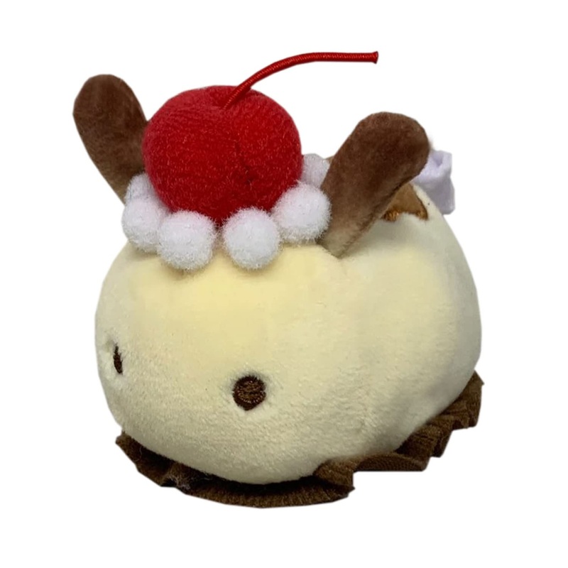 Sanei Boeki Yumemi Ushi Pudding Umi Ushi Plush Toy W5xD8xH6cm