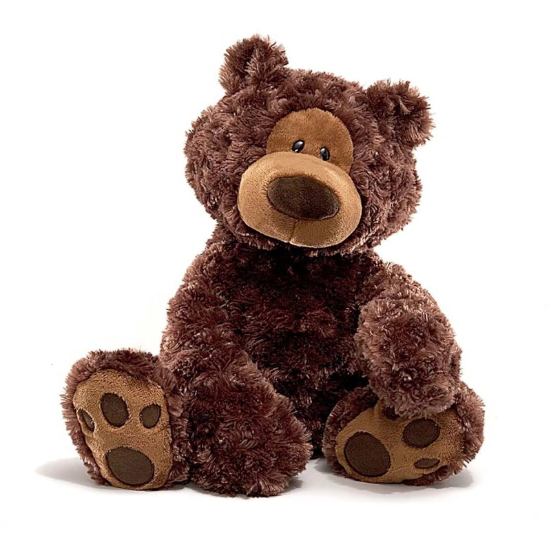 Gund Philbin Teddy Bear Stuffed Animal Plush Chocolate Brown 18'' Plush Toy And Figure
