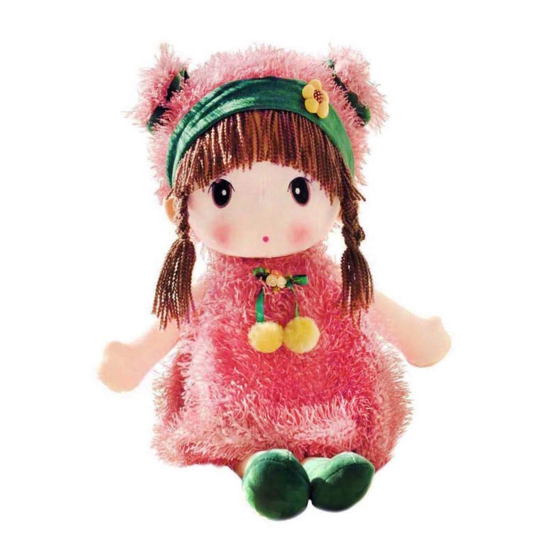 Hwd Stuffed Animal Plush Doll 40cm High Pink Color Japan Plush Stuffed Dolls
