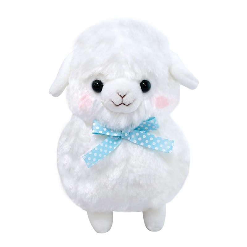 AMUSE Plush Doll Kids Alpacasso Ribbon Shiro-Chan