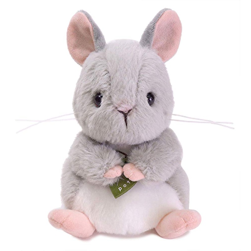 Potte Plush Doll Chinchilla