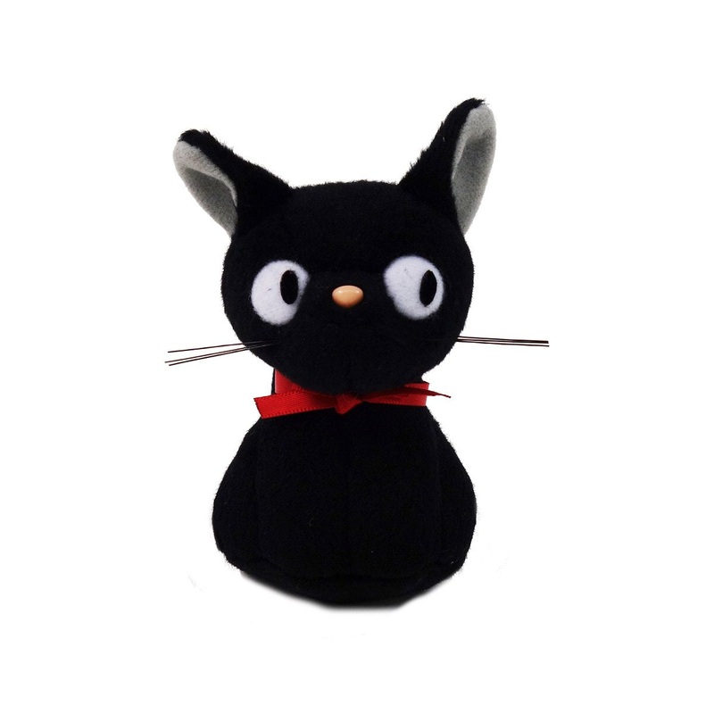 Studio Ghibli Witch&S Takkyubin Osanpo Jiji-Za Blurring Mascot Plush Height 11Cm