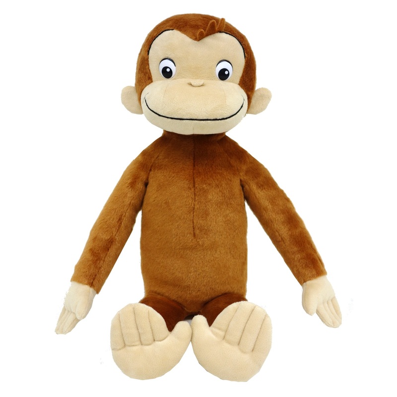 SUN ARROW Plush Doll Curious George Tv L Size Tjn