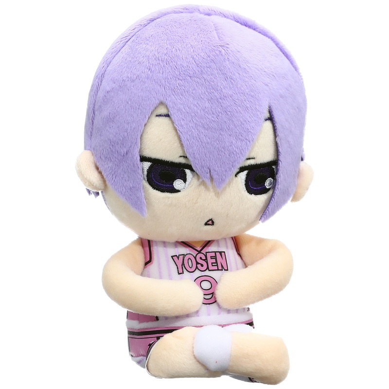 Kuroko'S Basketball Atsushi Murasakibara Sitting Plush Cushion By Bandai Namco Nui (Japan)