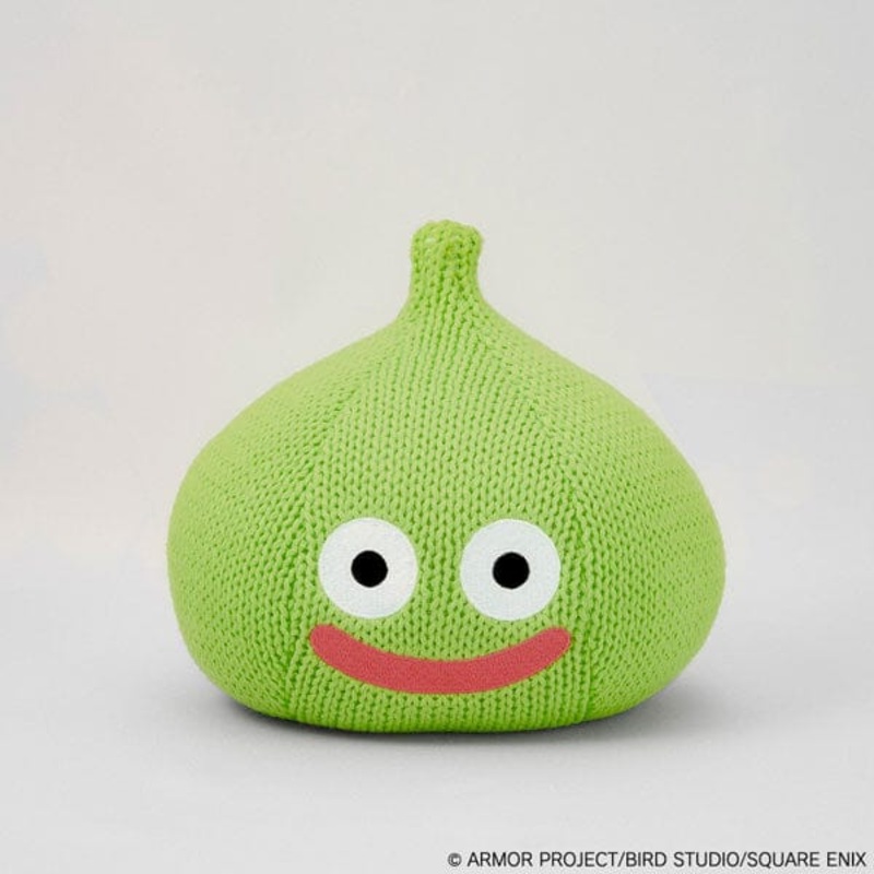 Lime slime Amigurumi Plush - Dragon Quest Smile Slime