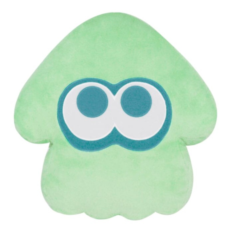 Squid (Light Blue) Plush Cushion - Splatoon 3