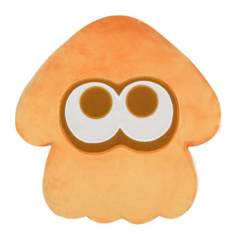 Squid (Orange) Plush Cushion - Splatoon 3