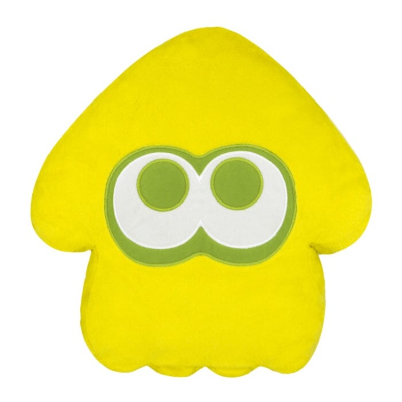 Squid (Yellow) Plush Cushion - Splatoon 3