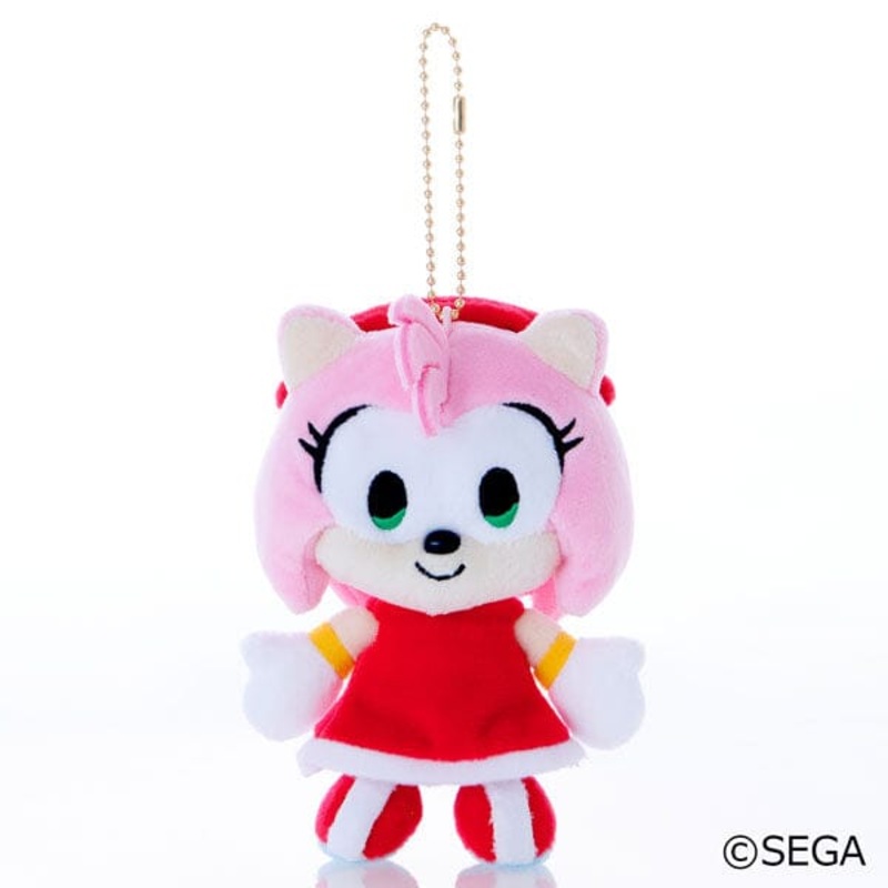 Amy Mascot Plush Keychain - SONICFRIENDS